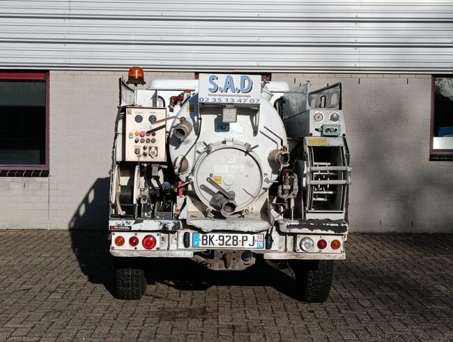 Land Rover Defender 130 4x4 -2.4 TD -Pickup, vacuüm, hogedruk pomp, Riool, zuigwagen TT 4880