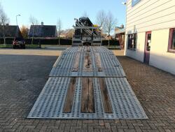 MAN TGS 35.420 8x2 - Fassi 29TM Kraan, Machine transporter, Oprijwagen, afsleepwagen 7.2T. lier TT 4882