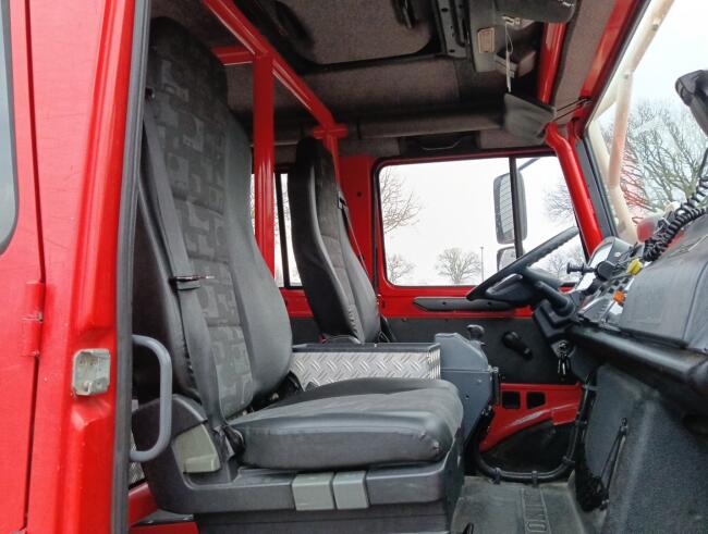 Unimog U 5000 Mercedes Benz -4x4 - (type 437.4) 4000 ltr -Lier, Winch -Feuerwehr Doppelkabine,Uberrollkafig - Camiva TT 4889