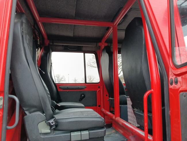 Unimog U 5000 Mercedes Benz -4x4 - (type 437.4) 4000 ltr -Lier, Winch -Feuerwehr Doppelkabine,Uberrollkafig - Camiva TT 4889